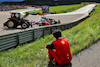 GP AUSTRIA, Carlos Sainz Jr (ESP) Ferrari F1-75 retired from the race.
10.07.2022. Formula 1 World Championship, Rd 11, Austrian Grand Prix, Spielberg, Austria, Gara Day.
 - www.xpbimages.com, EMail: requests@xpbimages.com © Copyright: Coates / XPB Images