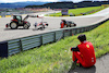 GP AUSTRIA, Carlos Sainz Jr (ESP) Ferrari F1-75 retired from the race.
10.07.2022. Formula 1 World Championship, Rd 11, Austrian Grand Prix, Spielberg, Austria, Gara Day.
 - www.xpbimages.com, EMail: requests@xpbimages.com © Copyright: Coates / XPB Images