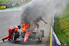 GP AUSTRIA, Carlos Sainz Jr (ESP) retired from the race with his Ferrari F1-75 on fire.
10.07.2022. Formula 1 World Championship, Rd 11, Austrian Grand Prix, Spielberg, Austria, Gara Day.
 - www.xpbimages.com, EMail: requests@xpbimages.com © Copyright: Coates / XPB Images