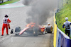 GP AUSTRIA, Carlos Sainz Jr (ESP) retired from the race with his Ferrari F1-75 on fire.
10.07.2022. Formula 1 World Championship, Rd 11, Austrian Grand Prix, Spielberg, Austria, Gara Day.
 - www.xpbimages.com, EMail: requests@xpbimages.com © Copyright: Coates / XPB Images