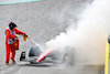 GP AUSTRIA, Carlos Sainz Jr (ESP) retired from the race with his Ferrari F1-75 on fire.
10.07.2022. Formula 1 World Championship, Rd 11, Austrian Grand Prix, Spielberg, Austria, Gara Day.
 - www.xpbimages.com, EMail: requests@xpbimages.com © Copyright: Coates / XPB Images