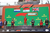 GP AUSTRIA, The podium (L to R): Max Verstappen (NLD) Red Bull Racing, second; Charles Leclerc (MON) Ferrari, vincitore; Lewis Hamilton (GBR) Mercedes AMG F1, third; Laurent Mekies (FRA) Ferrari Sporting Director.
10.07.2022. Formula 1 World Championship, Rd 11, Austrian Grand Prix, Spielberg, Austria, Gara Day.
- www.xpbimages.com, EMail: requests@xpbimages.com © Copyright: Batchelor / XPB Images