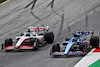 GP AUSTRIA, Mick Schumacher (GER) Haas VF-22 e Fernando Alonso (ESP) Alpine F1 Team A522 battle for position.
10.07.2022. Formula 1 World Championship, Rd 11, Austrian Grand Prix, Spielberg, Austria, Gara Day.
 - www.xpbimages.com, EMail: requests@xpbimages.com © Copyright: Coates / XPB Images