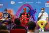 GP AUSTRIA, (L to R): Max Verstappen (NLD) Red Bull Racing; Charles Leclerc (MON) Ferrari; e Lewis Hamilton (GBR) Mercedes AMG F1, in the post race FIA Press Conference.
10.07.2022. Formula 1 World Championship, Rd 11, Austrian Grand Prix, Spielberg, Austria, Gara Day.
- www.xpbimages.com, EMail: requests@xpbimages.com © Copyright: XPB Images