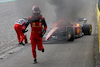 GP AUSTRIA, Carlos Sainz Jr (ESP) Ferrari F1-75 retired from the race with his car on fire.
10.07.2022. Formula 1 World Championship, Rd 11, Austrian Grand Prix, Spielberg, Austria, Gara Day.
 - www.xpbimages.com, EMail: requests@xpbimages.com © Copyright: Coates / XPB Images