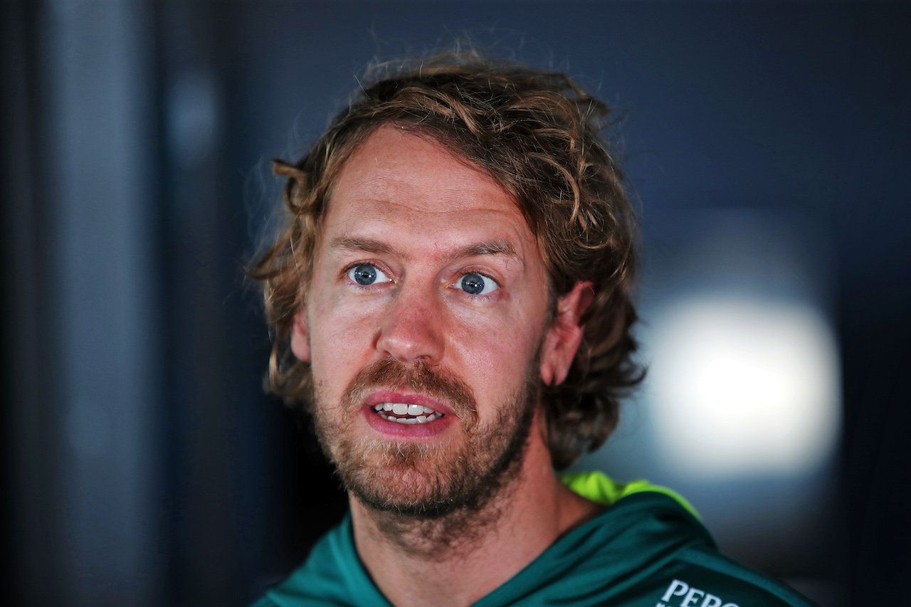 GP AUSTRIA, Sebastian Vettel (GER) Aston Martin F1 Team.
07.07.2022. Formula 1 World Championship, Rd 11, Austrian Grand Prix, Spielberg, Austria, Preparation Day.
 - www.xpbimages.com, EMail: requests@xpbimages.com © Copyright: Coates / XPB Images