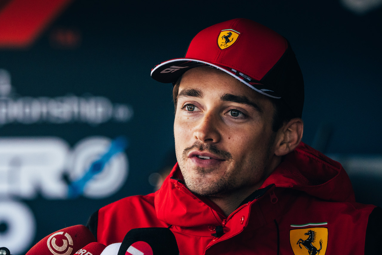 GP AUSTRIA, Charles Leclerc (MON) Ferrari.
07.07.2022. Formula 1 World Championship, Rd 11, Austrian Grand Prix, Spielberg, Austria, Preparation Day.
- www.xpbimages.com, EMail: requests@xpbimages.com © Copyright: Bearne / XPB Images