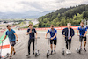GP AUSTRIA, Logan Sargeant (USA) Williams Racing Academy Driver walks the circuit with the Carlin team.
07.07.2022. Formula 1 World Championship, Rd 11, Austrian Grand Prix, Spielberg, Austria, Preparation Day.
- www.xpbimages.com, EMail: requests@xpbimages.com © Copyright: Bearne / XPB Images