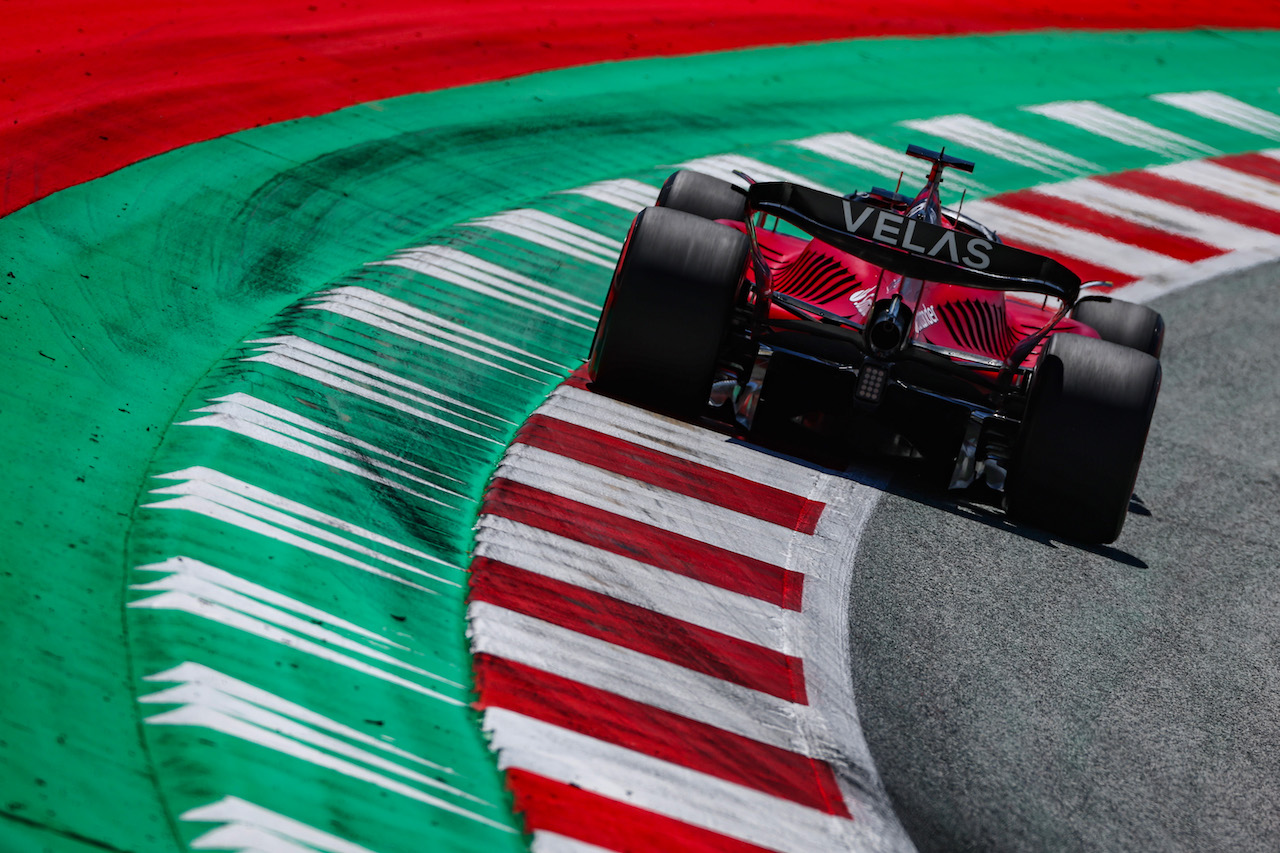 GP AUSTRIA, Charles Leclerc (FRA), Ferrari 
08.07.2022. Formula 1 World Championship, Rd 11, Austrian Grand Prix, Spielberg, Austria, Qualifiche Day.
- www.xpbimages.com, EMail: requests@xpbimages.com ¬© Copyright: Charniaux / XPB Images