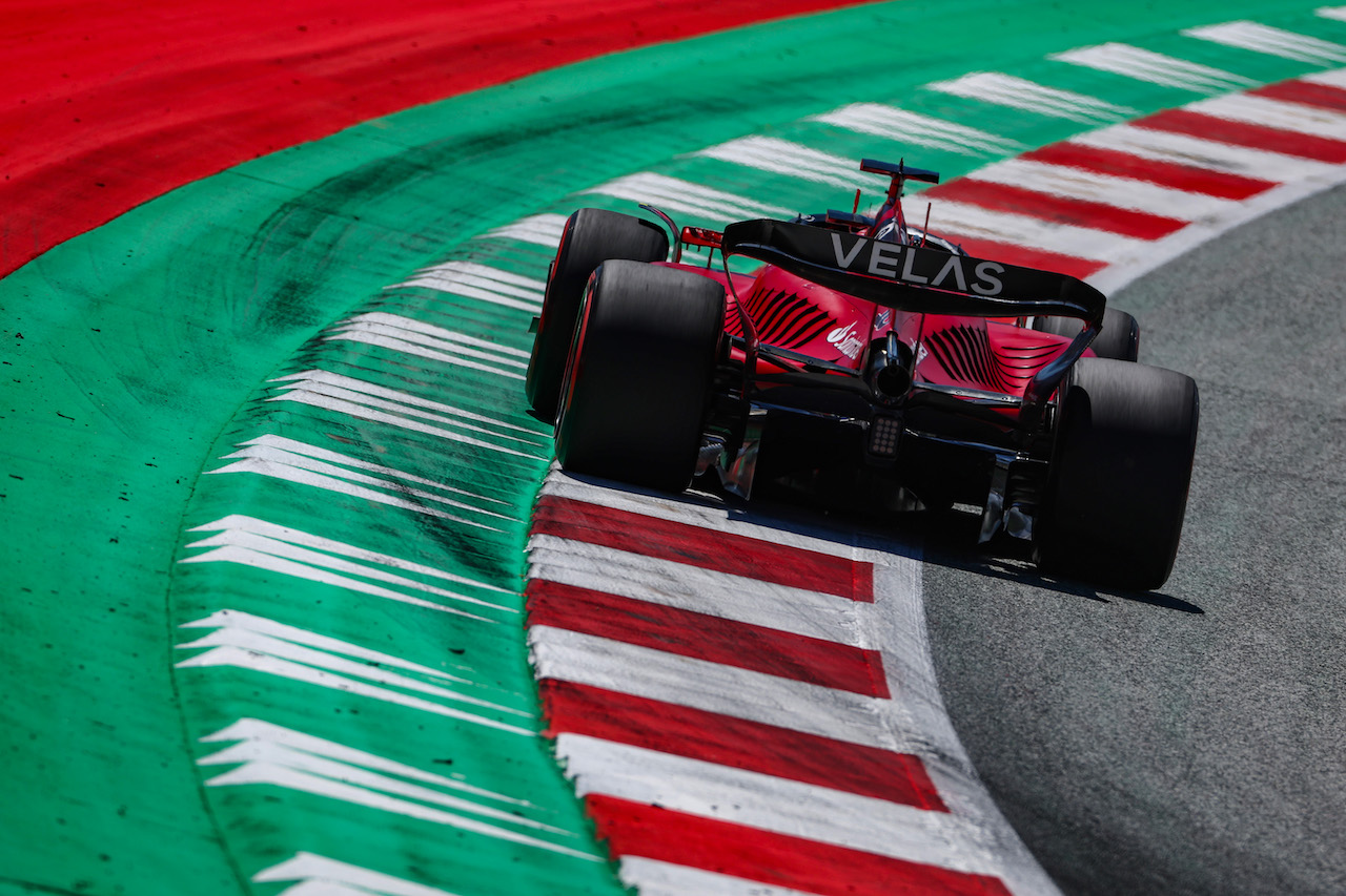 GP AUSTRIA, Charles Leclerc (FRA), Ferrari 
08.07.2022. Formula 1 World Championship, Rd 11, Austrian Grand Prix, Spielberg, Austria, Qualifiche Day.
- www.xpbimages.com, EMail: requests@xpbimages.com ¬© Copyright: Charniaux / XPB Images