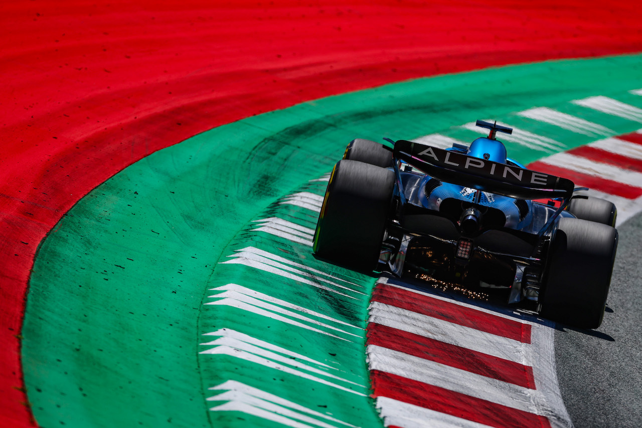 GP AUSTRIA, Fernando Alonso (ESP), Alpine F1 Team 
08.07.2022. Formula 1 World Championship, Rd 11, Austrian Grand Prix, Spielberg, Austria, Qualifiche Day.
- www.xpbimages.com, EMail: requests@xpbimages.com © Copyright: Charniaux / XPB Images