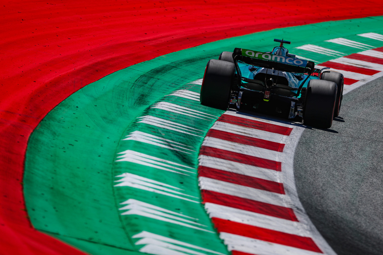 GP AUSTRIA, Lance Stroll (CDN), Aston Martin F1 Team 
08.07.2022. Formula 1 World Championship, Rd 11, Austrian Grand Prix, Spielberg, Austria, Qualifiche Day.
- www.xpbimages.com, EMail: requests@xpbimages.com © Copyright: Charniaux / XPB Images