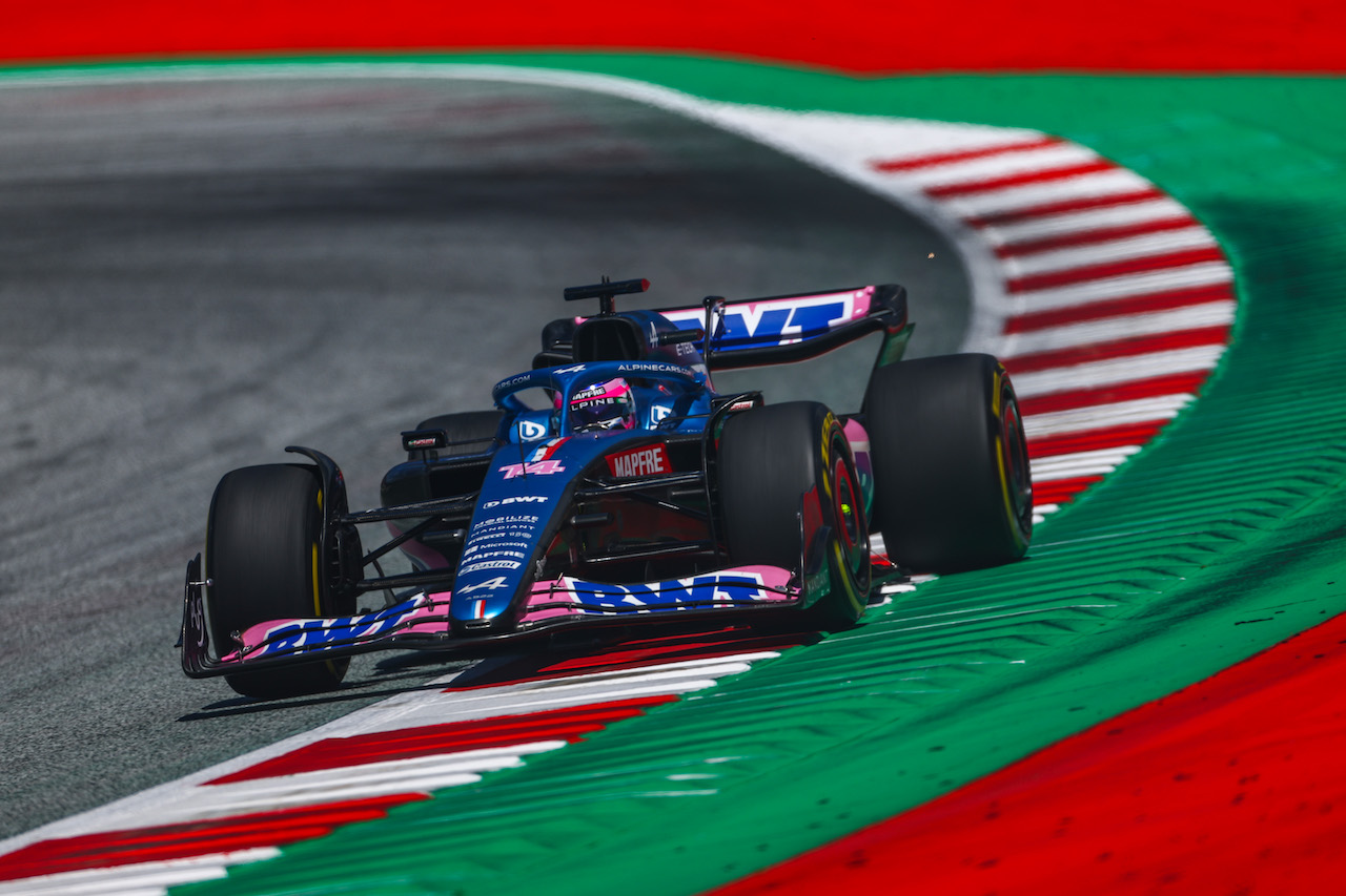 GP AUSTRIA, Fernando Alonso (ESP), Alpine F1 Team 
08.07.2022. Formula 1 World Championship, Rd 11, Austrian Grand Prix, Spielberg, Austria, Qualifiche Day.
- www.xpbimages.com, EMail: requests@xpbimages.com ¬© Copyright: Charniaux / XPB Images