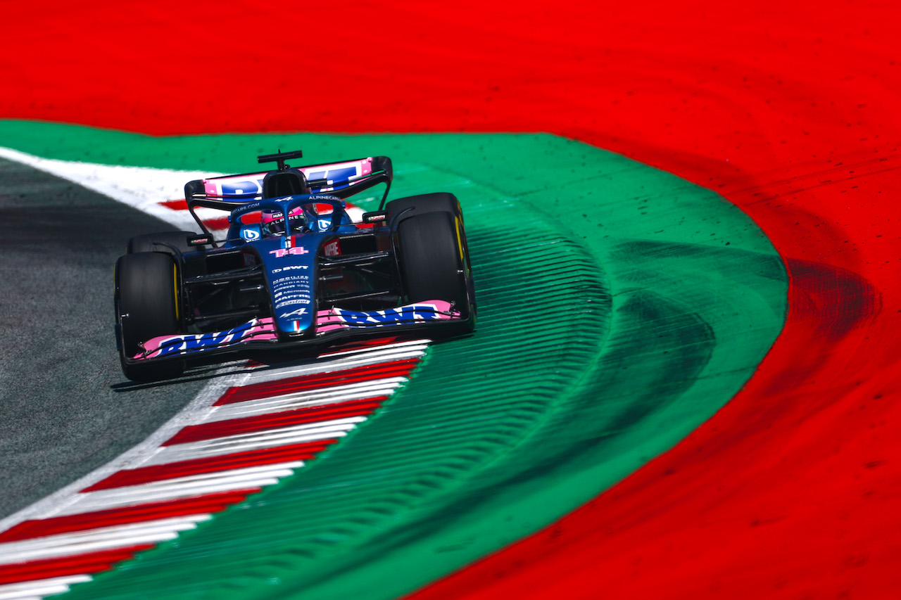 GP AUSTRIA, Fernando Alonso (ESP), Alpine F1 Team 
08.07.2022. Formula 1 World Championship, Rd 11, Austrian Grand Prix, Spielberg, Austria, Qualifiche Day.
- www.xpbimages.com, EMail: requests@xpbimages.com © Copyright: Charniaux / XPB Images