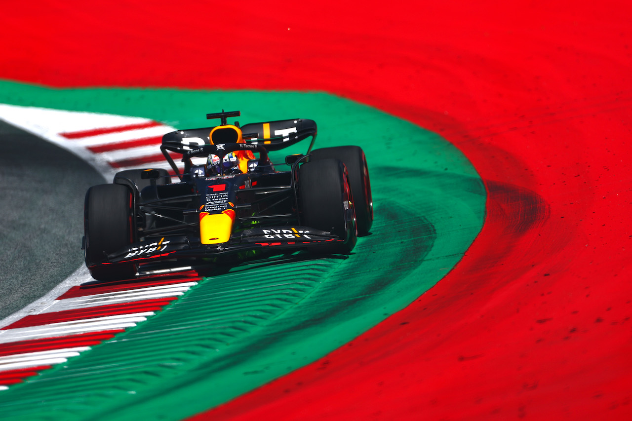 GP AUSTRIA, Max Verstappen (NLD), Red Bull Racing 
08.07.2022. Formula 1 World Championship, Rd 11, Austrian Grand Prix, Spielberg, Austria, Qualifiche Day.
- www.xpbimages.com, EMail: requests@xpbimages.com ¬© Copyright: Charniaux / XPB Images