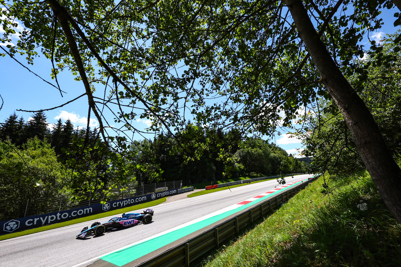 GP AUSTRIA, Esteban Ocon (FRA), Alpine F1 Team 
08.07.2022. Formula 1 World Championship, Rd 11, Austrian Grand Prix, Spielberg, Austria, Qualifiche Day.
- www.xpbimages.com, EMail: requests@xpbimages.com © Copyright: Charniaux / XPB Images