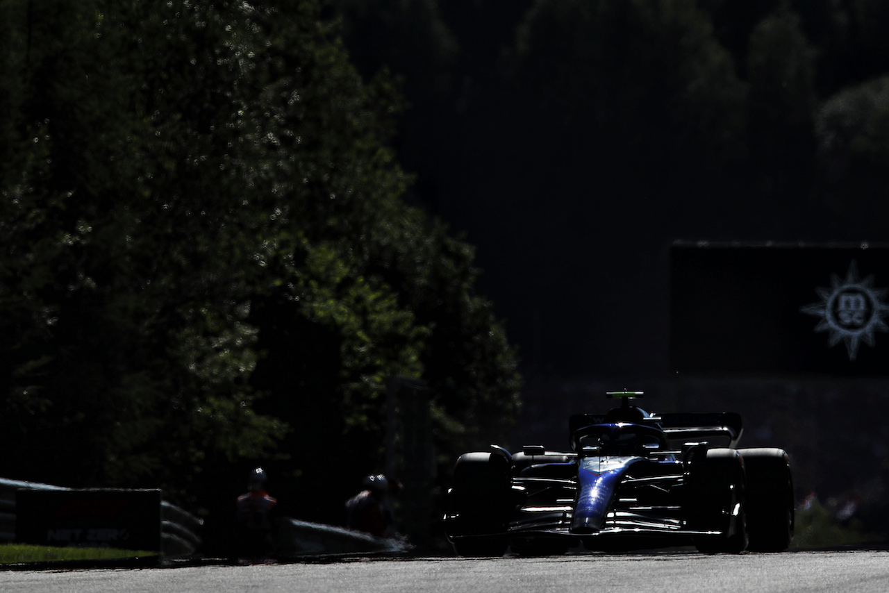 GP AUSTRIA, Nicholas Latifi (CDN) Williams Racing FW44.
08.07.2022. Formula 1 World Championship, Rd 11, Austrian Grand Prix, Spielberg, Austria, Qualifiche Day.
 - www.xpbimages.com, EMail: requests@xpbimages.com © Copyright: Coates / XPB Images