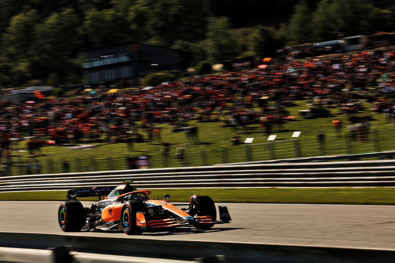 GP AUSTRIA, Lando Norris (GBR) McLaren MCL36.
08.07.2022. Formula 1 World Championship, Rd 11, Austrian Grand Prix, Spielberg, Austria, Qualifiche Day.
- www.xpbimages.com, EMail: requests@xpbimages.com © Copyright: Bearne / XPB Images