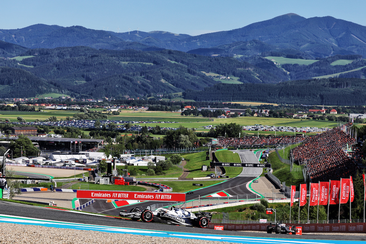 GP AUSTRIA, Yuki Tsunoda (JPN) AlphaTauri AT03.
08.07.2022. Formula 1 World Championship, Rd 11, Austrian Grand Prix, Spielberg, Austria, Qualifiche Day.
- www.xpbimages.com, EMail: requests@xpbimages.com © Copyright: Bearne / XPB Images