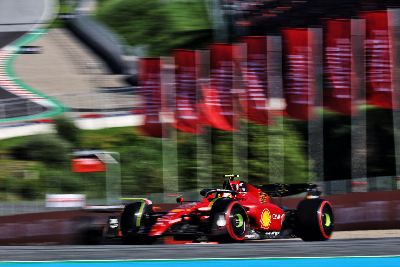 GP AUSTRIA, Carlos Sainz Jr (ESP) Ferrari F1-75.
08.07.2022. Formula 1 World Championship, Rd 11, Austrian Grand Prix, Spielberg, Austria, Qualifiche Day.
- www.xpbimages.com, EMail: requests@xpbimages.com © Copyright: Bearne / XPB Images