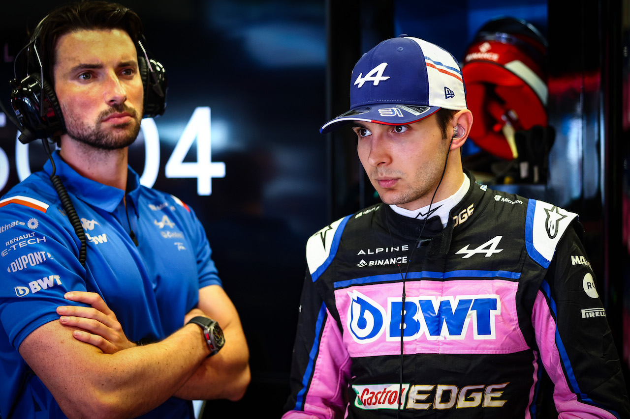 GP AUSTRIA, Esteban Ocon (FRA), Alpine F1 Team 
08.07.2022. Formula 1 World Championship, Rd 11, Austrian Grand Prix, Spielberg, Austria, Qualifiche Day.
- www.xpbimages.com, EMail: requests@xpbimages.com ¬© Copyright: Charniaux / XPB Images