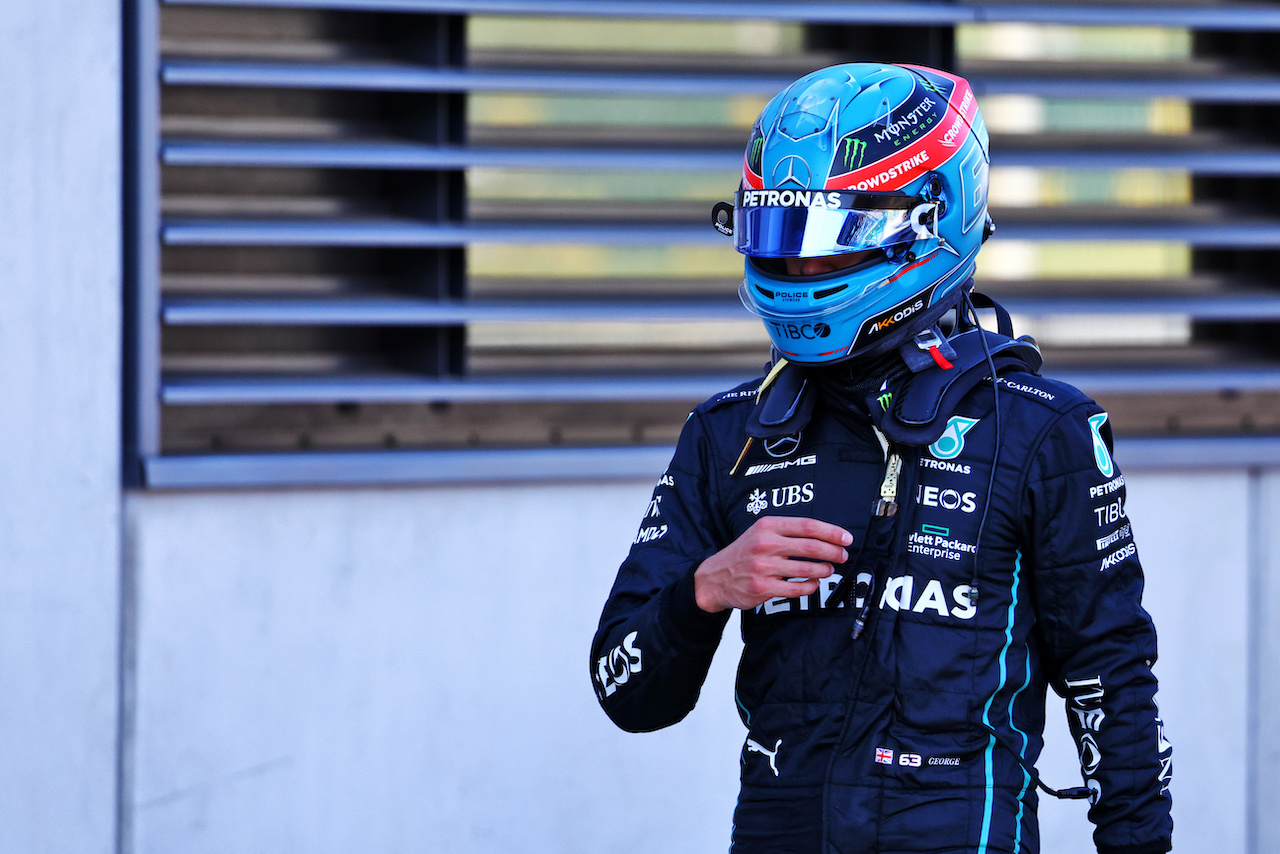 GP AUSTRIA, George Russell (GBR) Mercedes AMG F1 crashed out of qualifying.
08.07.2022. Formula 1 World Championship, Rd 11, Austrian Grand Prix, Spielberg, Austria, Qualifiche Day.
- www.xpbimages.com, EMail: requests@xpbimages.com © Copyright: Batchelor / XPB Images