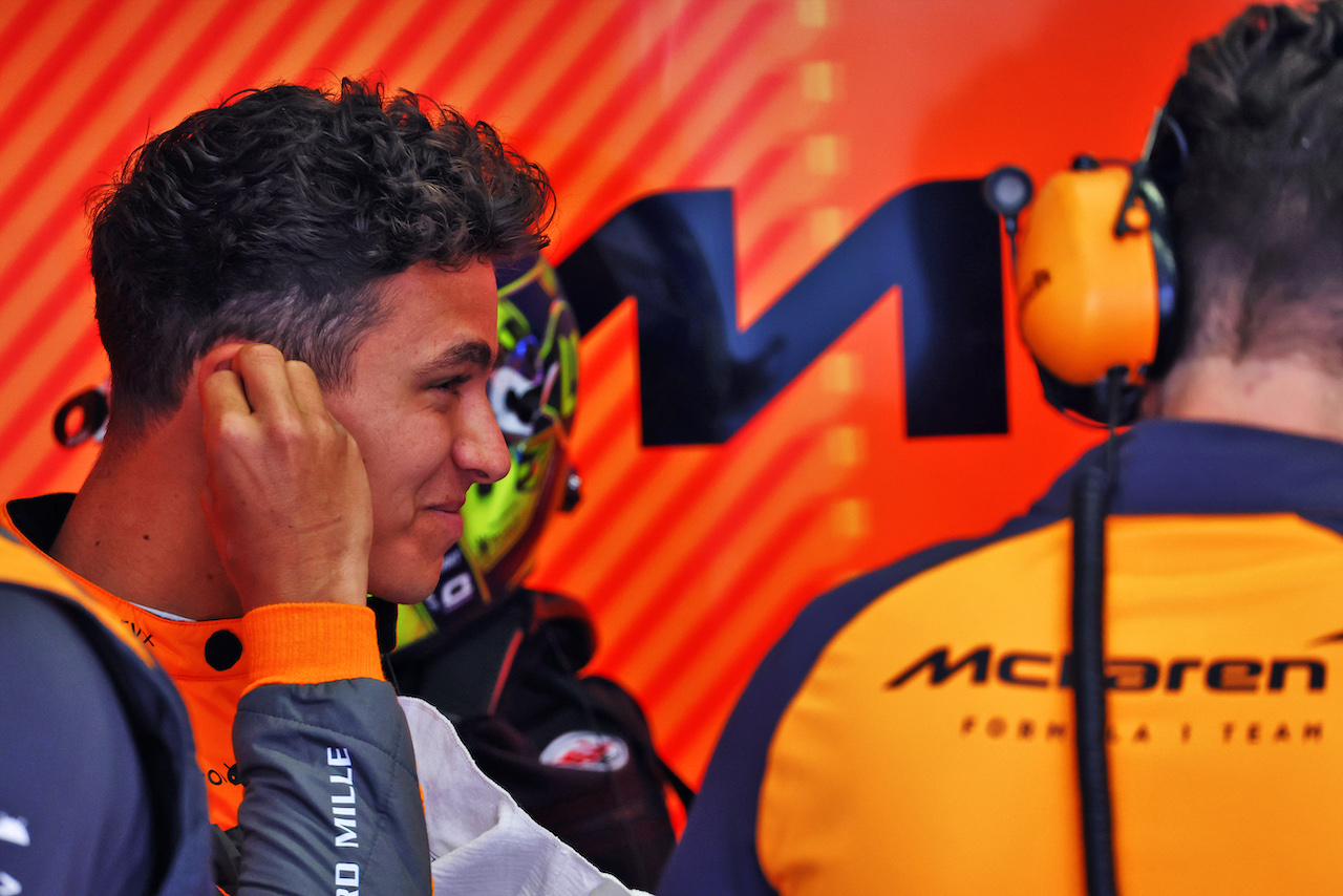 GP AUSTRIA, Lando Norris (GBR) McLaren.
08.07.2022. Formula 1 World Championship, Rd 11, Austrian Grand Prix, Spielberg, Austria, Qualifiche Day.
- www.xpbimages.com, EMail: requests@xpbimages.com © Copyright: Batchelor / XPB Images
