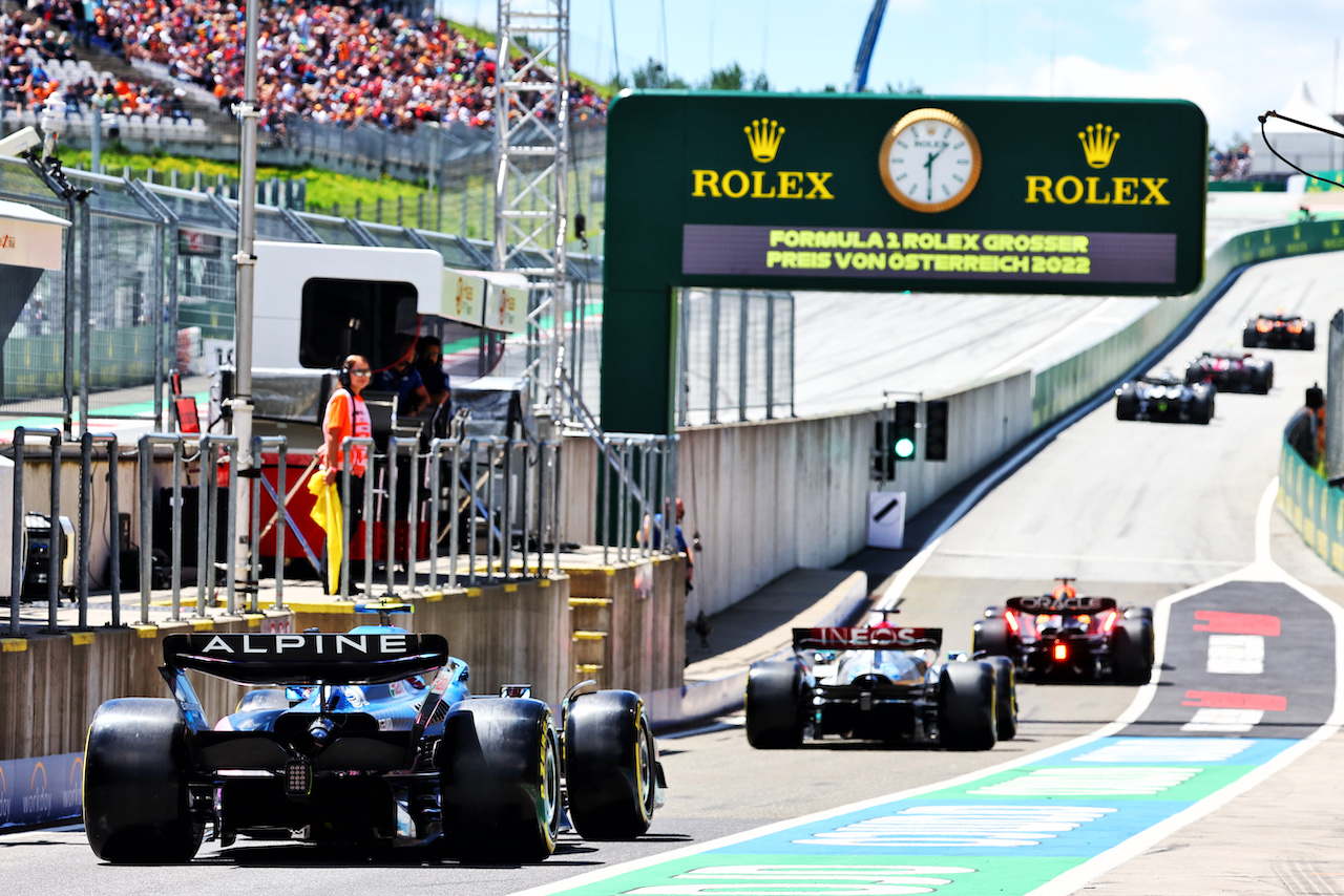 GP AUSTRIA, Esteban Ocon (FRA) Alpine F1 Team A522.
08.07.2022. Formula 1 World Championship, Rd 11, Austrian Grand Prix, Spielberg, Austria, Qualifiche Day.
- www.xpbimages.com, EMail: requests@xpbimages.com © Copyright: Batchelor / XPB Images