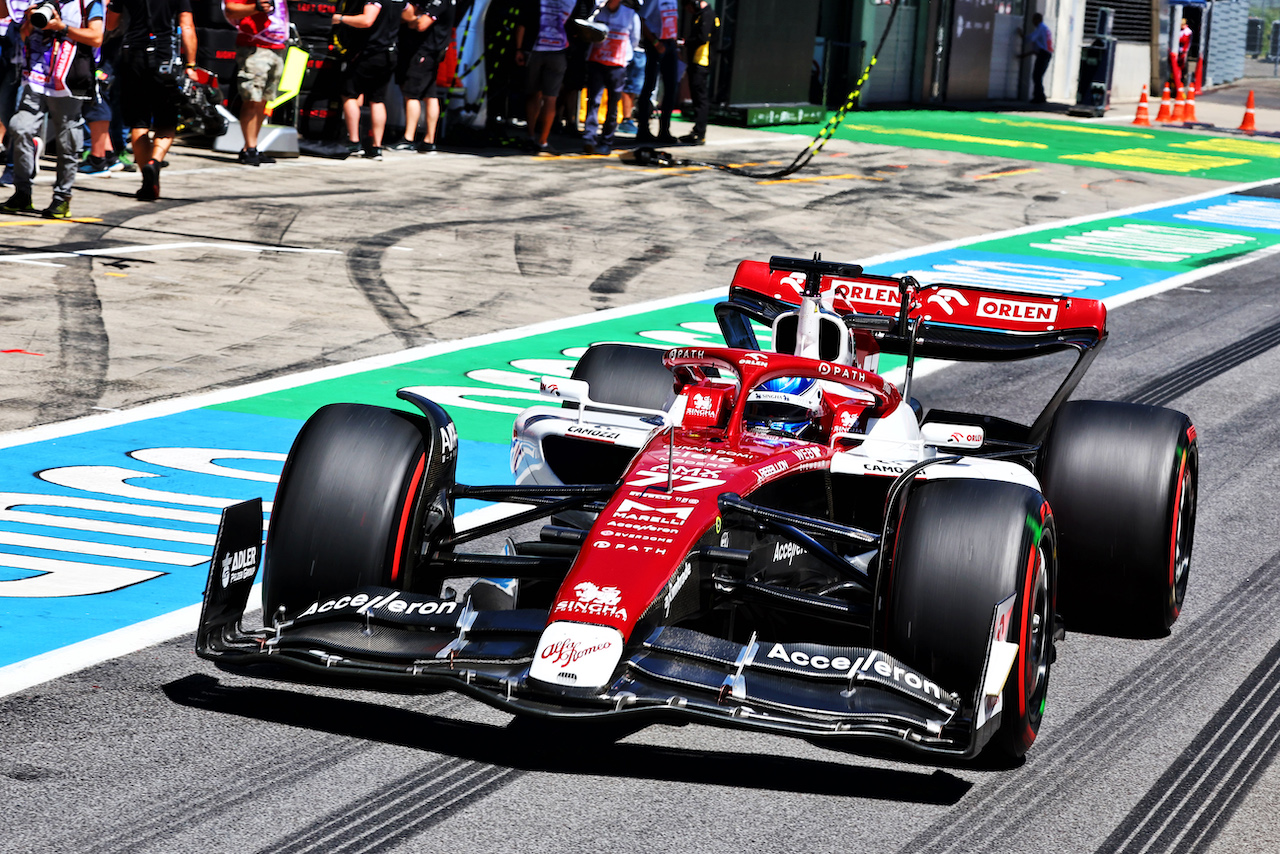 GP AUSTRIA, Valtteri Bottas (FIN) Alfa Romeo F1 Team C42.
08.07.2022. Formula 1 World Championship, Rd 11, Austrian Grand Prix, Spielberg, Austria, Qualifiche Day.
- www.xpbimages.com, EMail: requests@xpbimages.com © Copyright: Batchelor / XPB Images