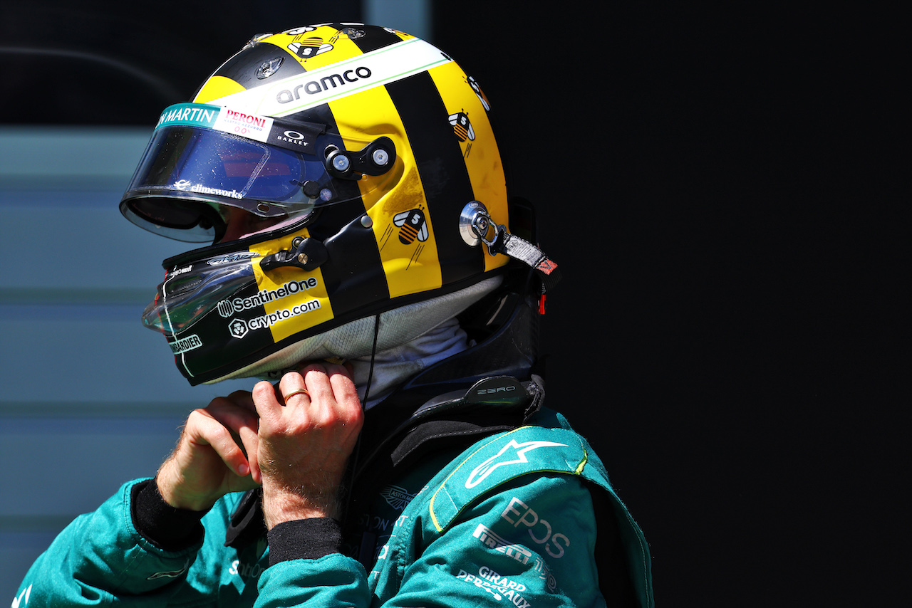 GP AUSTRIA, Sebastian Vettel (GER) Aston Martin F1 Team.
08.07.2022. Formula 1 World Championship, Rd 11, Austrian Grand Prix, Spielberg, Austria, Qualifiche Day.
- www.xpbimages.com, EMail: requests@xpbimages.com © Copyright: Batchelor / XPB Images