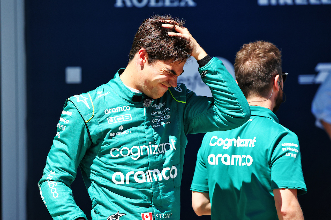 GP AUSTRIA, Lance Stroll (CDN) Aston Martin F1 Team.
08.07.2022. Formula 1 World Championship, Rd 11, Austrian Grand Prix, Spielberg, Austria, Qualifiche Day.
- www.xpbimages.com, EMail: requests@xpbimages.com © Copyright: Batchelor / XPB Images