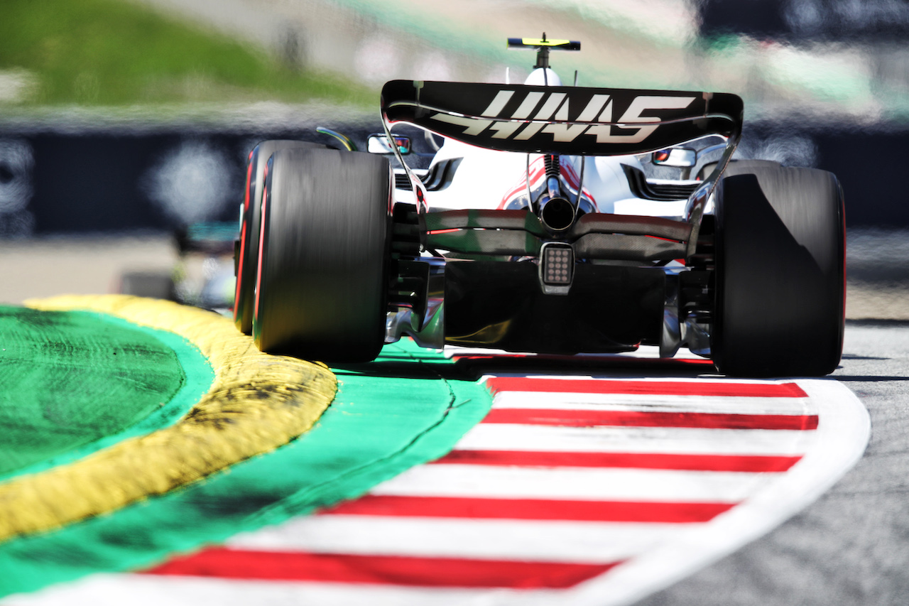 GP AUSTRIA, Mick Schumacher (GER) Haas VF-22.
08.07.2022. Formula 1 World Championship, Rd 11, Austrian Grand Prix, Spielberg, Austria, Qualifiche Day.
 - www.xpbimages.com, EMail: requests@xpbimages.com © Copyright: Coates / XPB Images