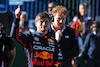 GP AUSTRIA, Max Verstappen (NLD) Red Bull Racing celebrates being fastest in qualifying in parc ferme.
08.07.2022. Formula 1 World Championship, Rd 11, Austrian Grand Prix, Spielberg, Austria, Qualifiche Day.
 - www.xpbimages.com, EMail: requests@xpbimages.com © Copyright: Coates / XPB Images
