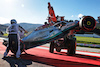 GP AUSTRIA, The damaged Mercedes AMG F1 W13 of George Russell (GBR) Mercedes AMG F1, who crashed out of qualifying.
08.07.2022. Formula 1 World Championship, Rd 11, Austrian Grand Prix, Spielberg, Austria, Qualifiche Day.
- www.xpbimages.com, EMail: requests@xpbimages.com © Copyright: Bearne / XPB Images
