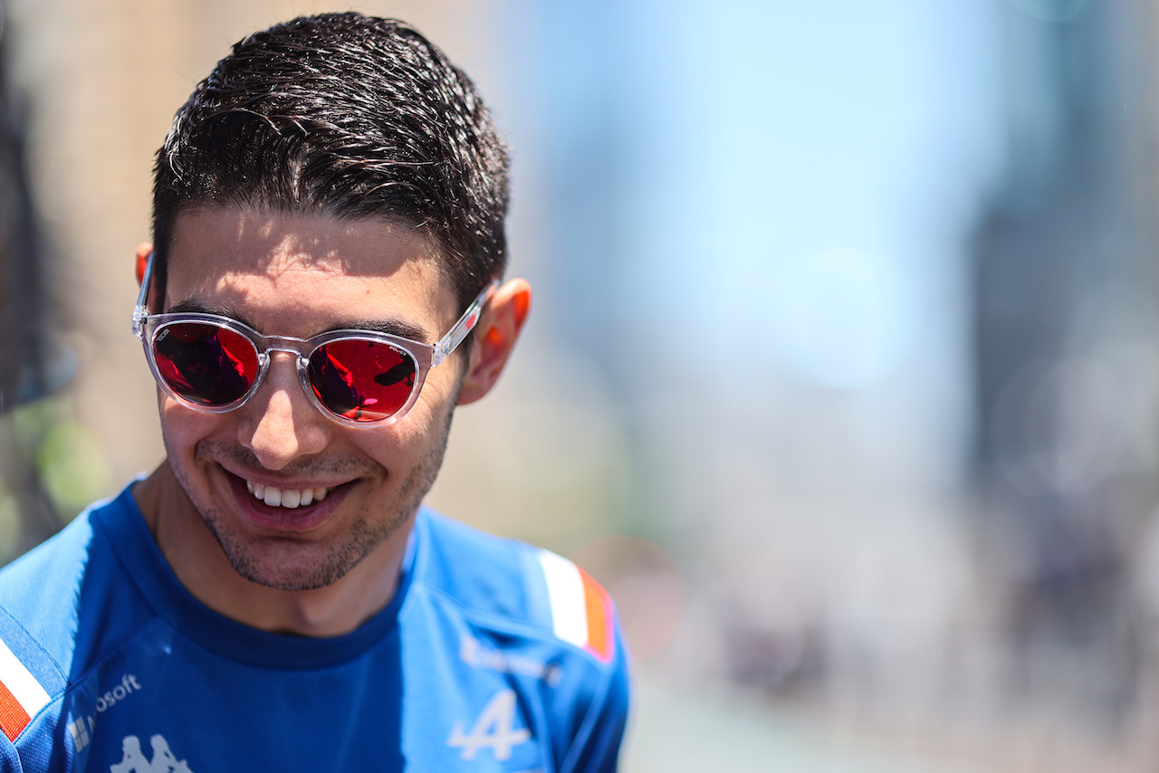 GP AZERBAIJAN, Esteban Ocon (FRA), Alpine F1 Team 
12.06.2022. Formula 1 World Championship, Rd 8, Azerbaijan Grand Prix, Baku Street Circuit, Azerbaijan, Gara Day.
- www.xpbimages.com, EMail: requests@xpbimages.com ¬© Copyright: Charniaux / XPB Images