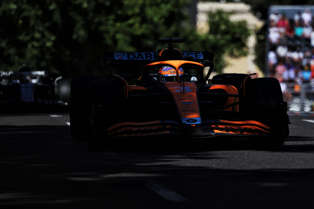 GP AZERBAIJAN, Daniel Ricciardo (AUS) McLaren MCL36.
12.06.2022. Formula 1 World Championship, Rd 8, Azerbaijan Grand Prix, Baku Street Circuit, Azerbaijan, Gara Day.
- www.xpbimages.com, EMail: requests@xpbimages.com © Copyright: Bearne / XPB Images