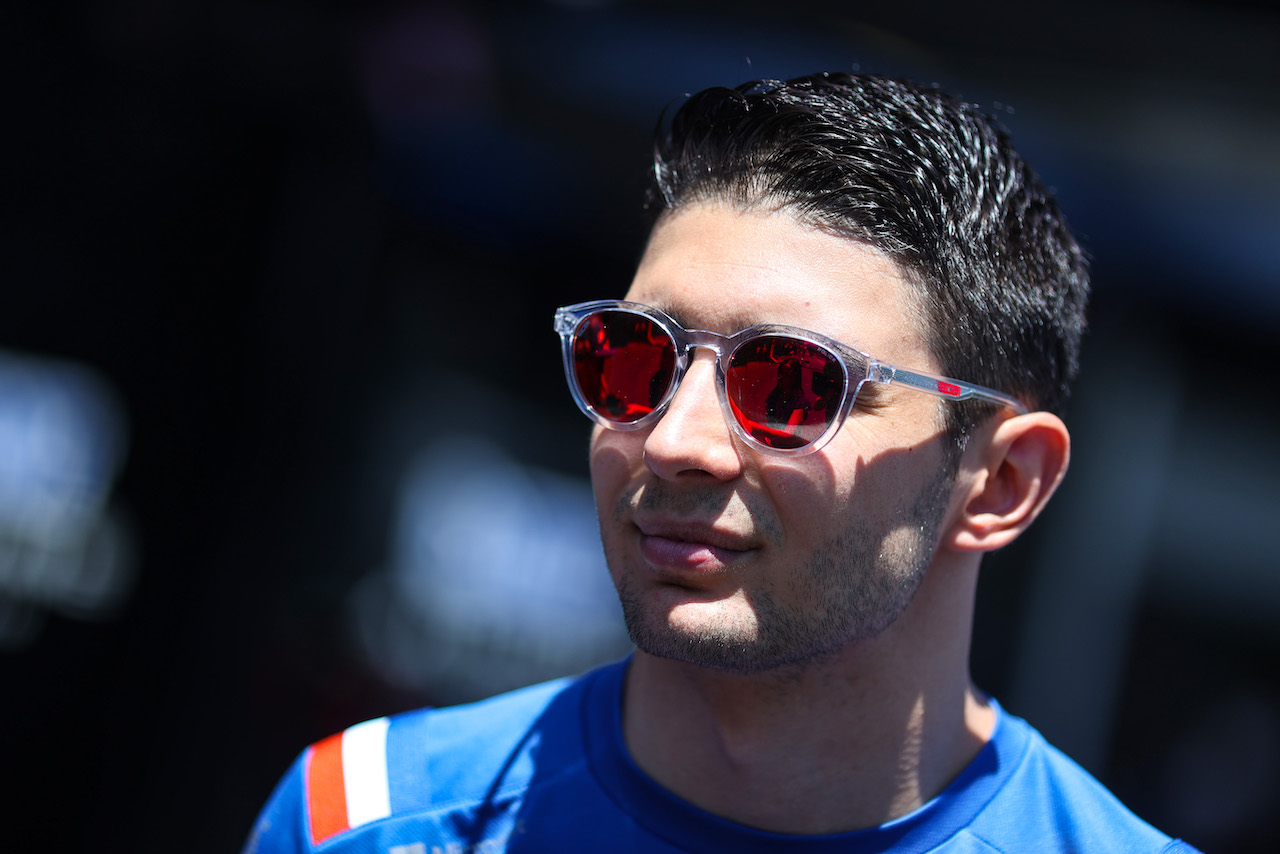 GP AZERBAIJAN, Esteban Ocon (FRA), Alpine F1 Team 
12.06.2022. Formula 1 World Championship, Rd 8, Azerbaijan Grand Prix, Baku Street Circuit, Azerbaijan, Gara Day.
- www.xpbimages.com, EMail: requests@xpbimages.com © Copyright: Charniaux / XPB Images