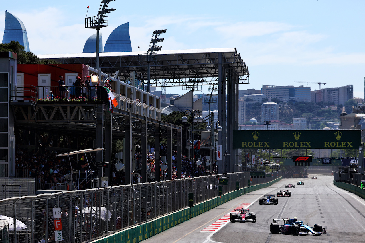 GP AZERBAIJAN, Esteban Ocon (FRA) Alpine F1 Team A522.
12.06.2022. Formula 1 World Championship, Rd 8, Azerbaijan Grand Prix, Baku Street Circuit, Azerbaijan, Gara Day.
- www.xpbimages.com, EMail: requests@xpbimages.com © Copyright: Batchelor / XPB Images