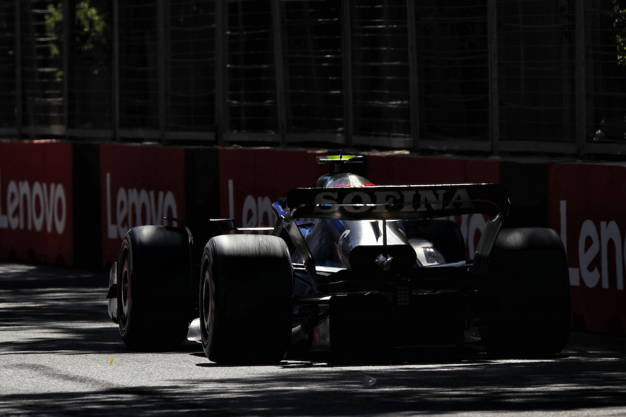 GP AZERBAIJAN, Nicholas Latifi (CDN) Williams Racing FW44.
12.06.2022. Formula 1 World Championship, Rd 8, Azerbaijan Grand Prix, Baku Street Circuit, Azerbaijan, Gara Day.
 - www.xpbimages.com, EMail: requests@xpbimages.com © Copyright: Coates / XPB Images