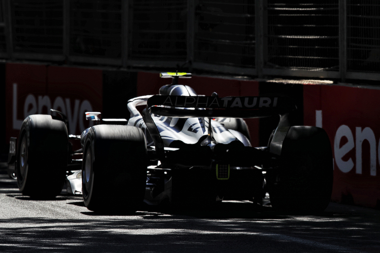 GP AZERBAIJAN, Yuki Tsunoda (JPN) AlphaTauri AT03.
12.06.2022. Formula 1 World Championship, Rd 8, Azerbaijan Grand Prix, Baku Street Circuit, Azerbaijan, Gara Day.
 - www.xpbimages.com, EMail: requests@xpbimages.com © Copyright: Coates / XPB Images