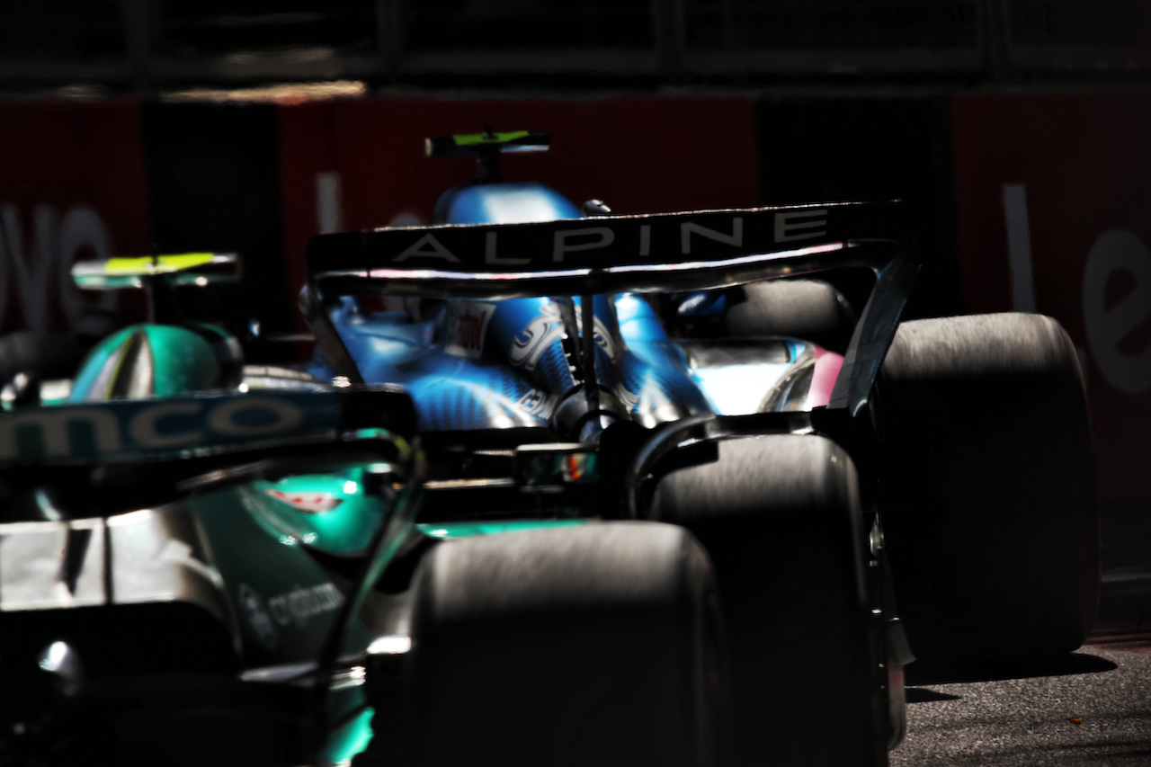 GP AZERBAIJAN, Esteban Ocon (FRA) Alpine F1 Team A522.
12.06.2022. Formula 1 World Championship, Rd 8, Azerbaijan Grand Prix, Baku Street Circuit, Azerbaijan, Gara Day.
 - www.xpbimages.com, EMail: requests@xpbimages.com © Copyright: Coates / XPB Images