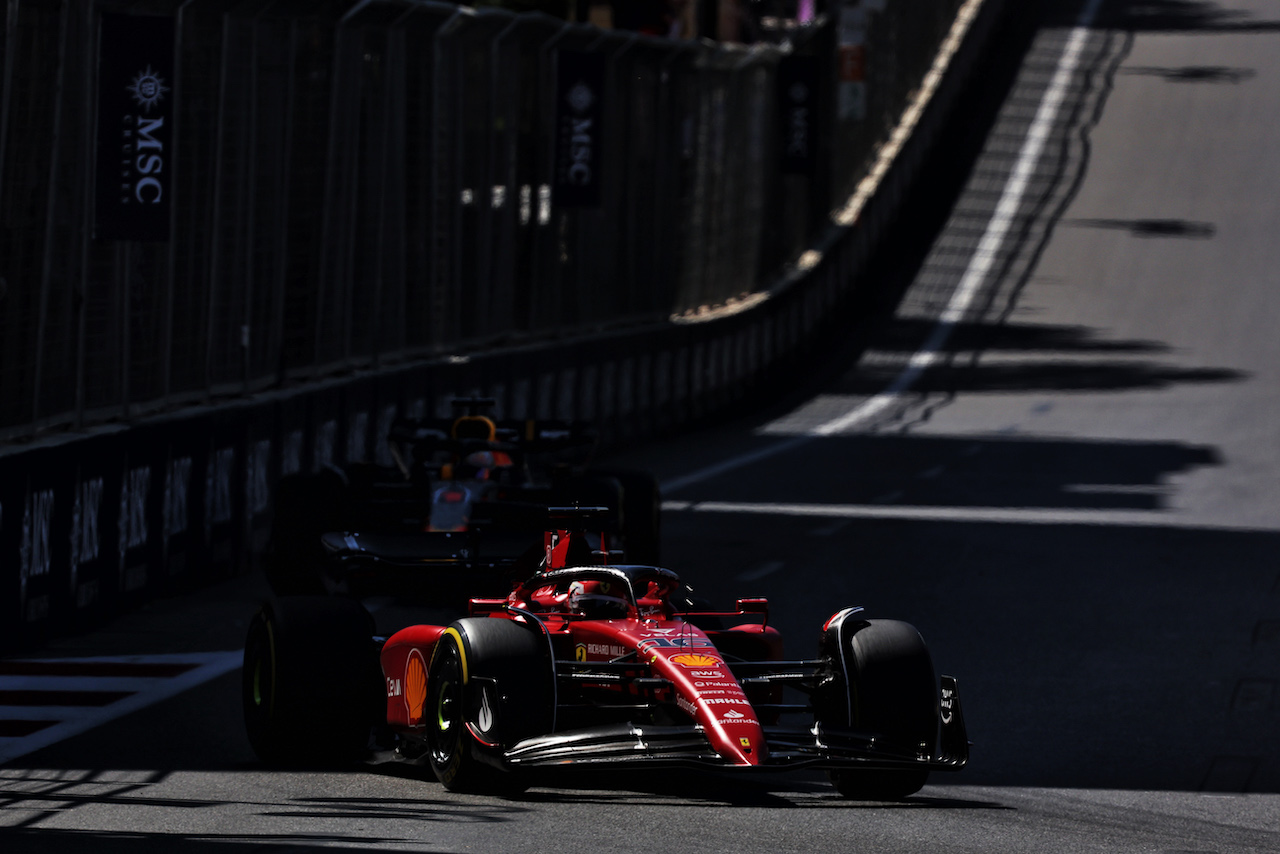 GP AZERBAIJAN, Charles Leclerc (MON) Ferrari F1-75.
12.06.2022. Formula 1 World Championship, Rd 8, Azerbaijan Grand Prix, Baku Street Circuit, Azerbaijan, Gara Day.
- www.xpbimages.com, EMail: requests@xpbimages.com © Copyright: Bearne / XPB Images