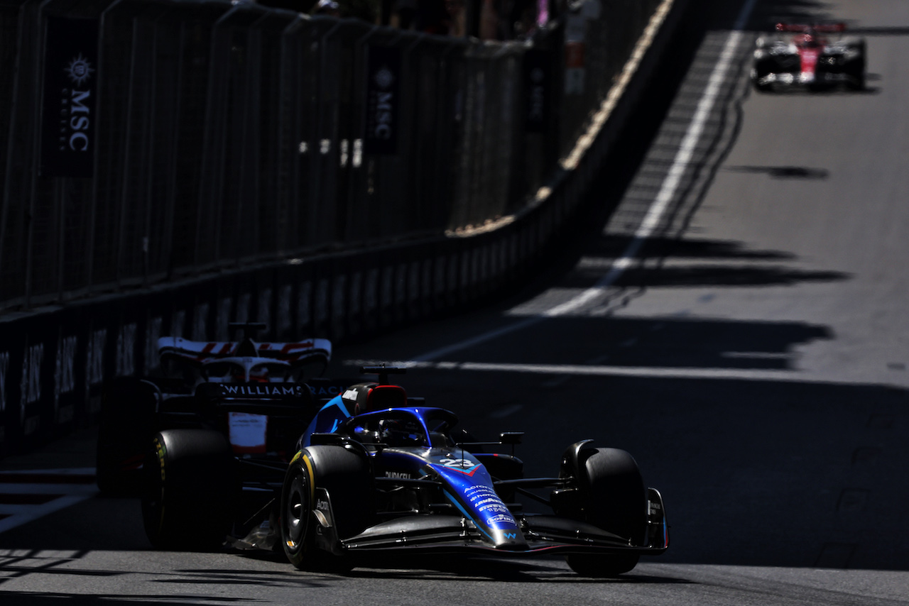 GP AZERBAIJAN, Alexander Albon (THA) Williams Racing FW44.
12.06.2022. Formula 1 World Championship, Rd 8, Azerbaijan Grand Prix, Baku Street Circuit, Azerbaijan, Gara Day.
- www.xpbimages.com, EMail: requests@xpbimages.com © Copyright: Bearne / XPB Images