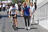 GP AZERBAIJAN, (L to R): Sebastian Vettel (GER) Aston Martin F1 Team with Mick Schumacher (GER) Haas F1 Team.
12.06.2022. Formula 1 World Championship, Rd 8, Azerbaijan Grand Prix, Baku Street Circuit, Azerbaijan, Gara Day.
 - www.xpbimages.com, EMail: requests@xpbimages.com © Copyright: Coates / XPB Images