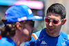 GP AZERBAIJAN, Esteban Ocon (FRA), Alpine F1 Team e Fernando Alonso (ESP), Alpine F1 Team 
12.06.2022. Formula 1 World Championship, Rd 8, Azerbaijan Grand Prix, Baku Street Circuit, Azerbaijan, Gara Day.
- www.xpbimages.com, EMail: requests@xpbimages.com ¬© Copyright: Charniaux / XPB Images