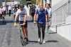 GP AZERBAIJAN, (L to R): Sebastian Vettel (GER) Aston Martin F1 Team with Mick Schumacher (GER) Haas F1 Team.
12.06.2022. Formula 1 World Championship, Rd 8, Azerbaijan Grand Prix, Baku Street Circuit, Azerbaijan, Gara Day.
 - www.xpbimages.com, EMail: requests@xpbimages.com © Copyright: Coates / XPB Images