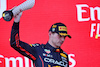 GP AZERBAIJAN, Gara winner Max Verstappen (NLD) Red Bull Racing celebrates on the podium.
12.06.2022. Formula 1 World Championship, Rd 8, Azerbaijan Grand Prix, Baku Street Circuit, Azerbaijan, Gara Day.
 - www.xpbimages.com, EMail: requests@xpbimages.com © Copyright: Coates / XPB Images