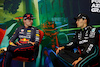 GP AZERBAIJAN, (L to R): Max Verstappen (NLD) Red Bull Racing e George Russell (GBR) Mercedes AMG F1 in the post race FIA Press Conference.
12.06.2022. Formula 1 World Championship, Rd 8, Azerbaijan Grand Prix, Baku Street Circuit, Azerbaijan, Gara Day.
- www.xpbimages.com, EMail: requests@xpbimages.com © Copyright: XPB Images