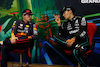 GP AZERBAIJAN, (L to R): Max Verstappen (NLD) Red Bull Racing e George Russell (GBR) Mercedes AMG F1 in the post race FIA Press Conference.
12.06.2022. Formula 1 World Championship, Rd 8, Azerbaijan Grand Prix, Baku Street Circuit, Azerbaijan, Gara Day.
- www.xpbimages.com, EMail: requests@xpbimages.com © Copyright: XPB Images