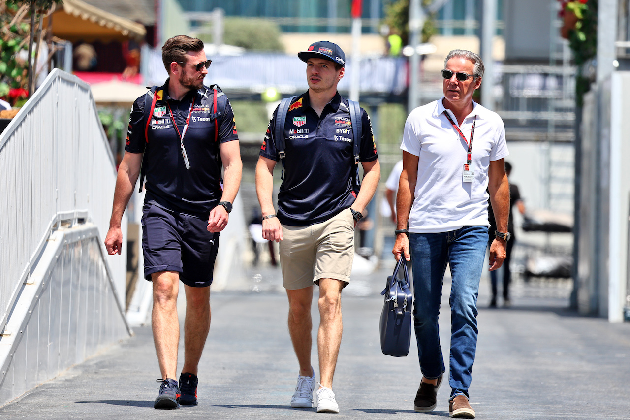 GP AZERBAIJAN, Max Verstappen (NLD) Red Bull Racing.
09.06.2022. Formula 1 World Championship, Rd 8, Azerbaijan Grand Prix, Baku Street Circuit, Azerbaijan, Preparation Day.
- www.xpbimages.com, EMail: requests@xpbimages.com © Copyright: Batchelor / XPB Images